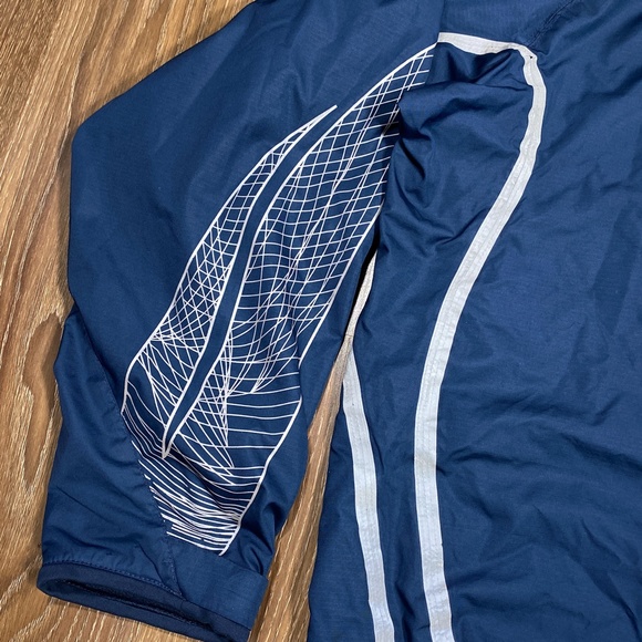 Vintage Y2K Nike England Rugby O2 Warmup Windbreaker Pullover Jacket Mens Medium - Picture 3 of 16